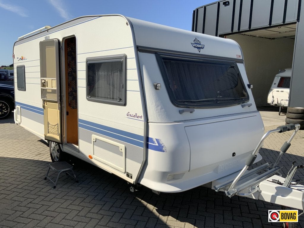 Hobby Excellent 495 FUE, Caravans en Kamperen, Caravans, Rondzit, Hobby, Bedrijf, Overige typen