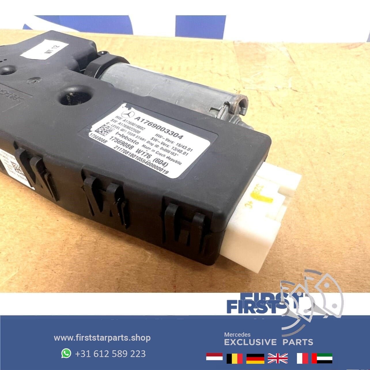 Dakmotor Mercedes panorama dak motor W176 A W246 B W117 CLA, Auto-onderdelen, Gebruikt, -, Ophalen of Verzenden, -