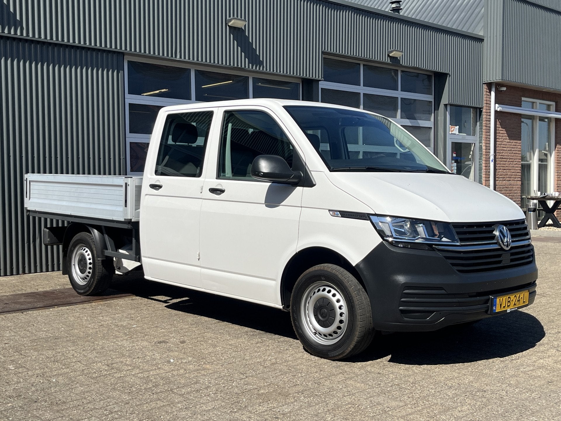 Volkswagen Transporter 2.0 TDI L2H1 DC Euro 6 Pick up Dubbel, Auto's, Voorwielaandrijving, Gebruikt, 4 cilinders, Volkswagen