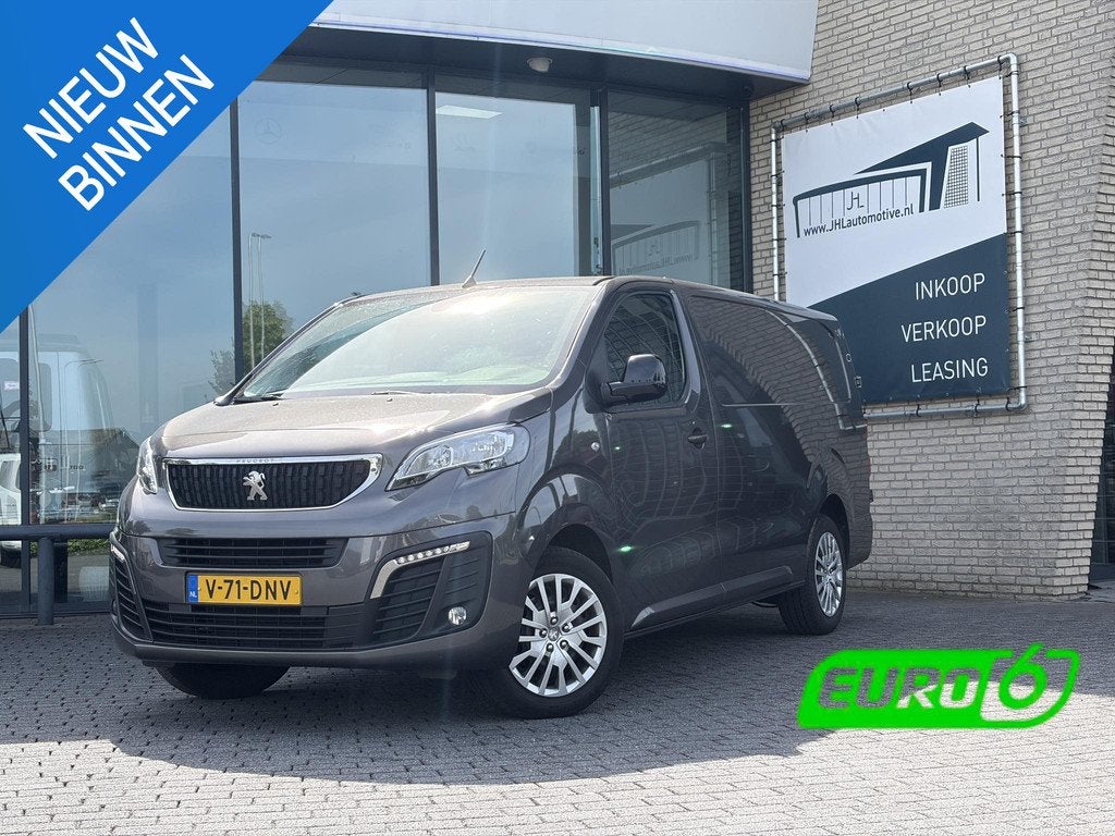 Peugeot Expert 2.0 L3*AUTOM.*NAV*3PERS*CRUISE*INBOUW*A/C*250, Auto's, Bluetooth, Stof, Gebruikt, 4 cilinders