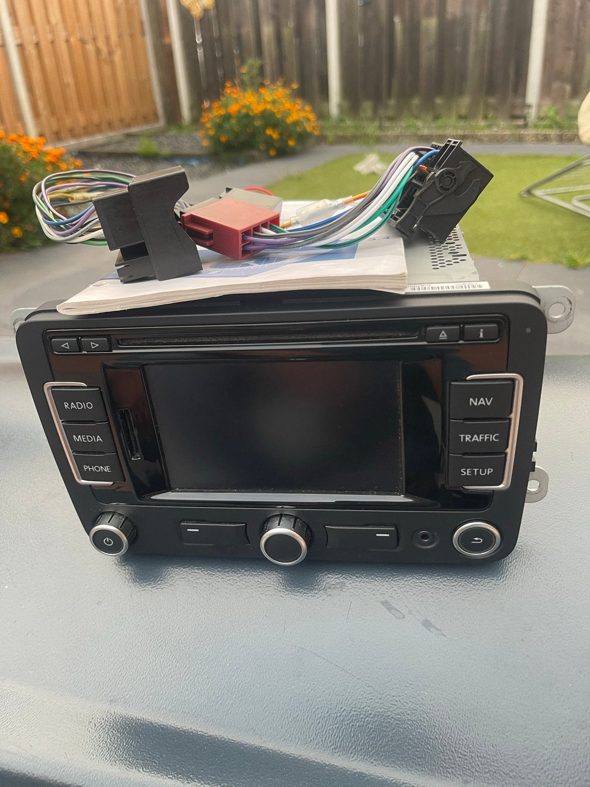VW RNS 310 Navigatiesysteem met handleiding, Ophalen of Verzenden, Gebruikt
