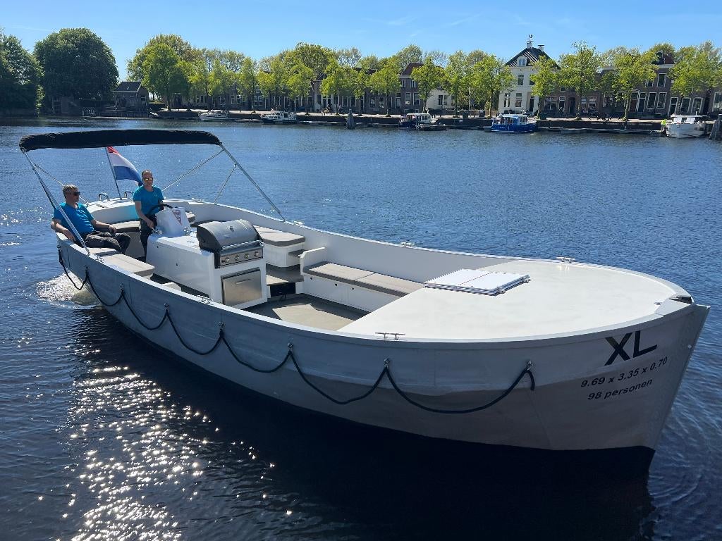 Aluminium Reddingsloep, Watersport en Boten, Ophalen, Gebruikt, Tot 10 pk, Binnenboordmotor