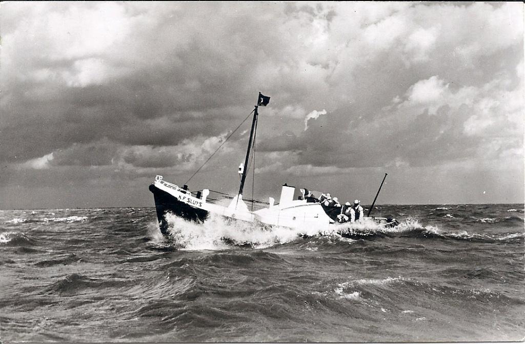 Enkhuizen Reddingboot K.F. Sluys 1962, Verzenden, 1960 tot 1980, Ongelopen, Noord-Holland
