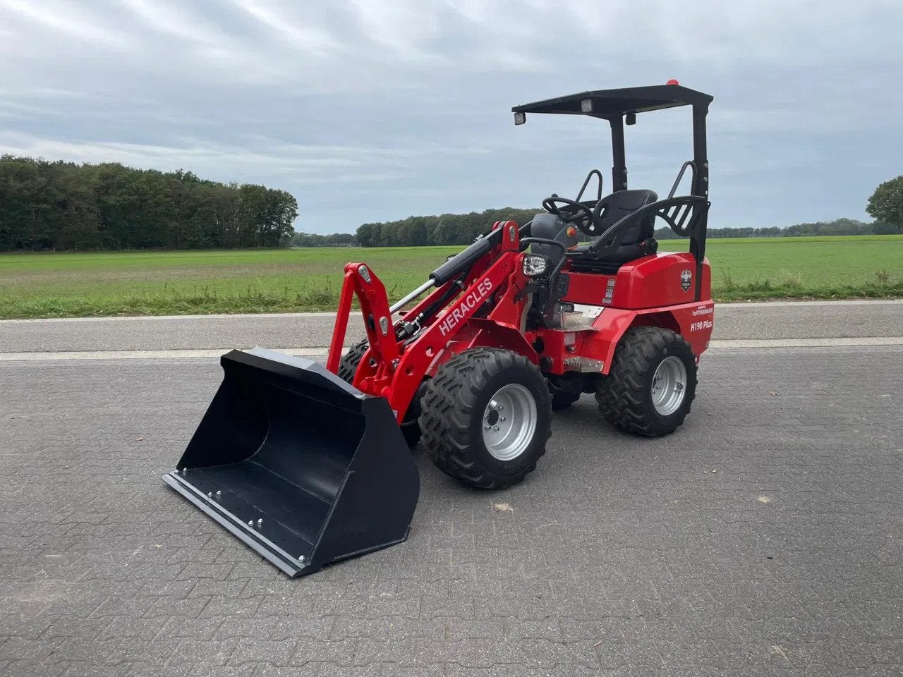 Heracles H190 PLUS mini shovel / kniklader NIEUW - vanaf €, Wiellader of Shovel