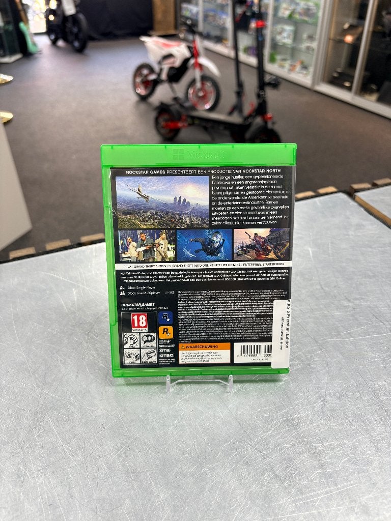Xbox one game | Grand Treft auto 5 Premium Edition 14.99, Avontuur en Actie, Online, Vanaf 18 jaar, .