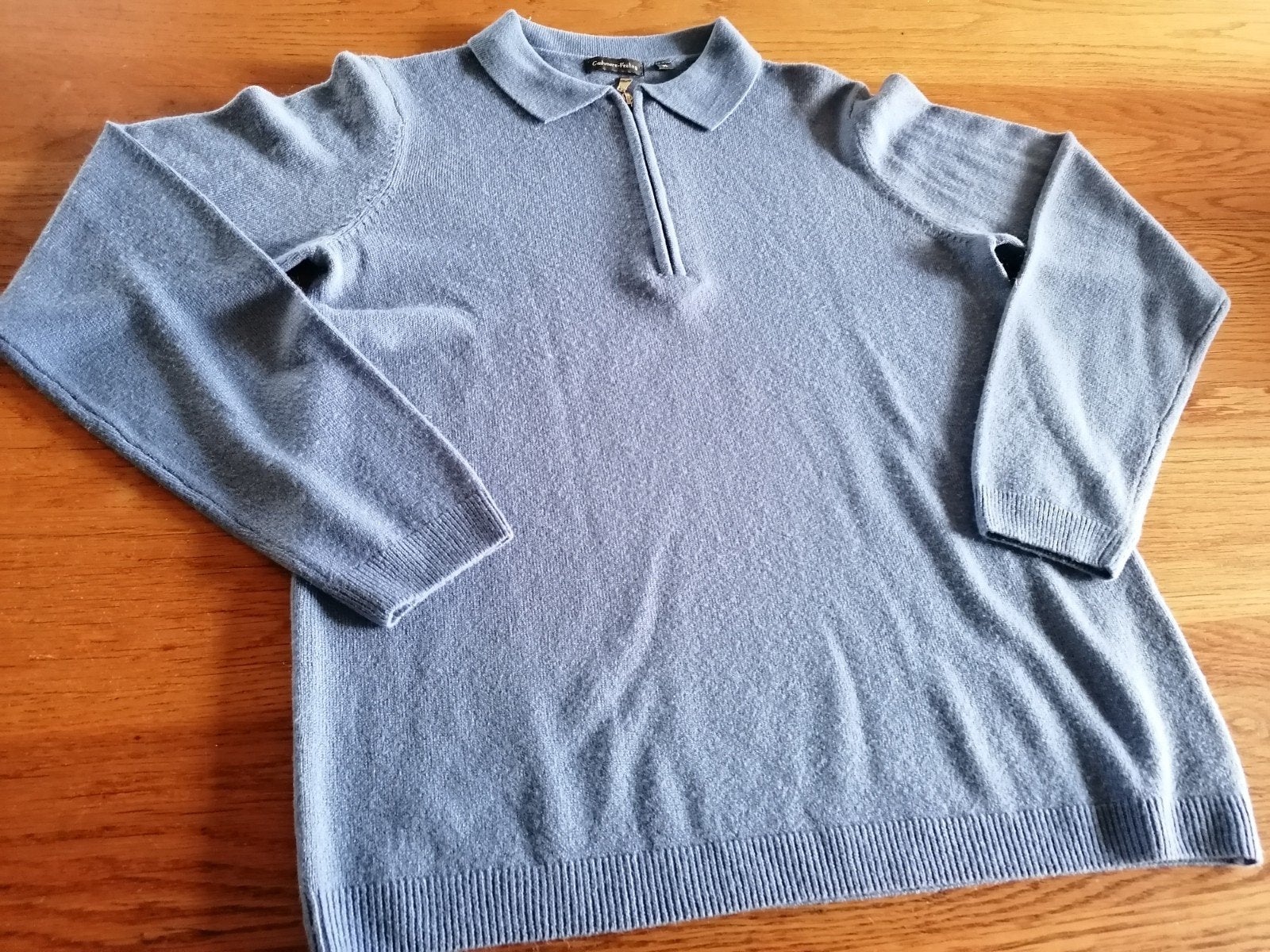 Cashmere-Feeling Trui Lichtblauw Maat M, Cashmere-Feeling, Gedragen, Verzenden, Maat 48/50 (M)