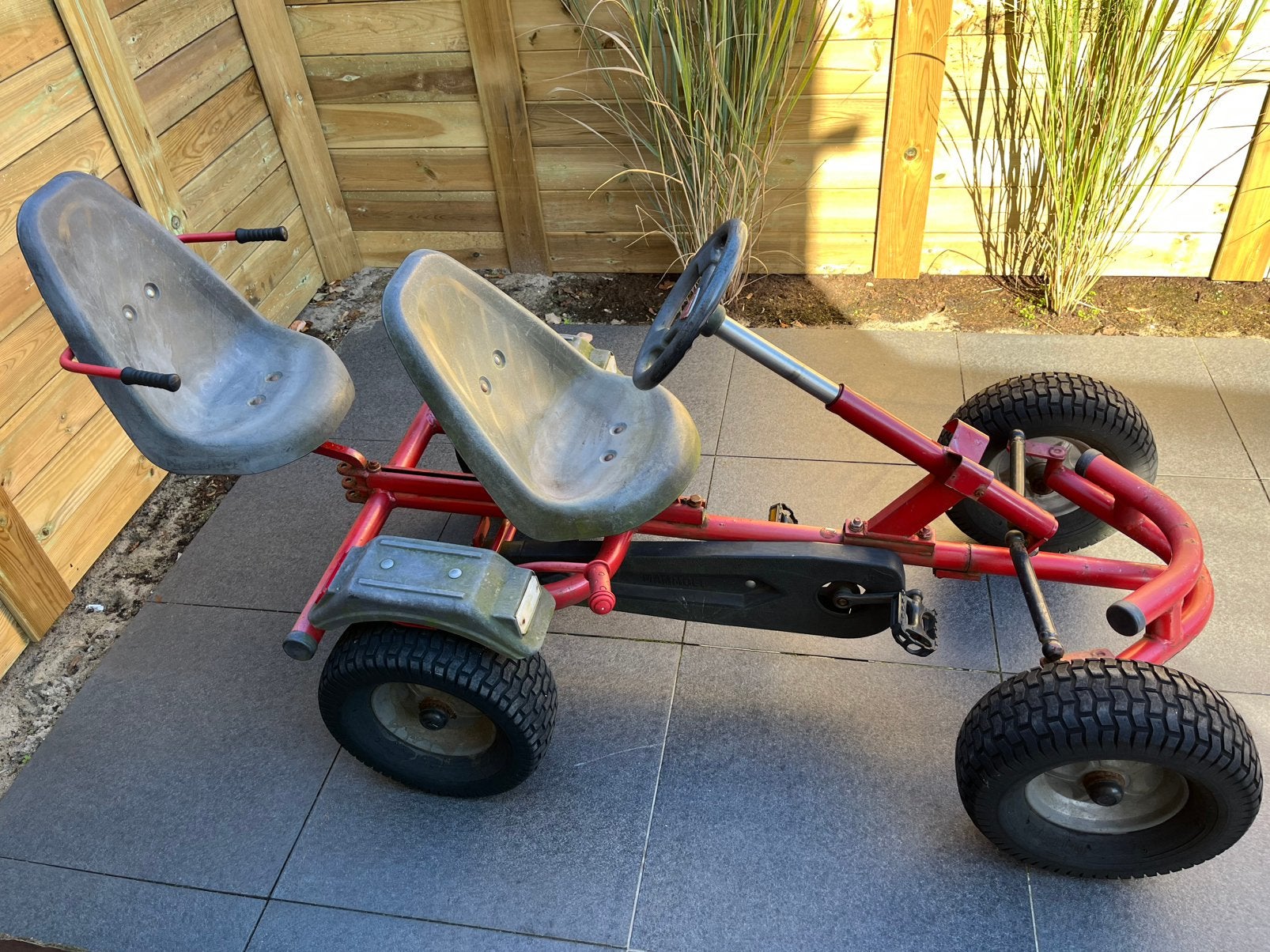 Mammoet skelter, Kinderen en Baby's, Ophalen, Gebruikt, Mammoet, Duozit
