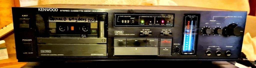 Kenwood Cassettedeck KX-550HX, Ophalen of Verzenden, Kenwood