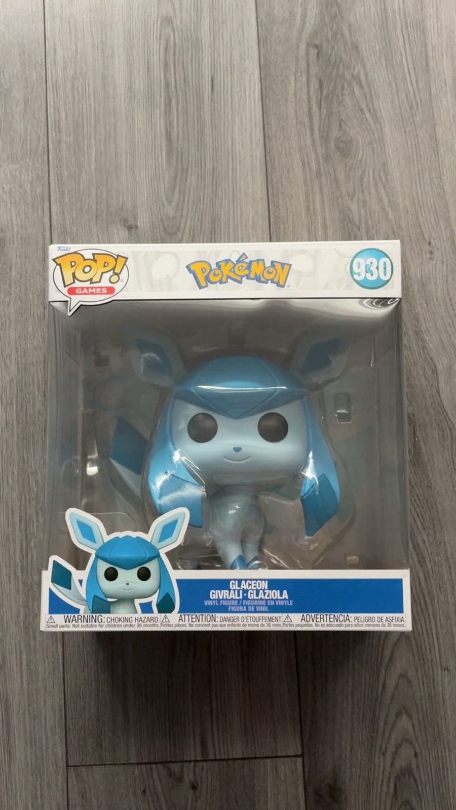 Funko Pop! Pokémon Glaceon #930 - in doos, Ophalen of Verzenden, Zo goed als nieuw