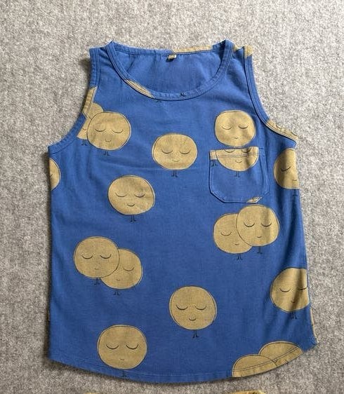 Lötiekids blauwe tanktop (8-9 jaar), Verzenden, Gebruikt, Jongen of Meisje