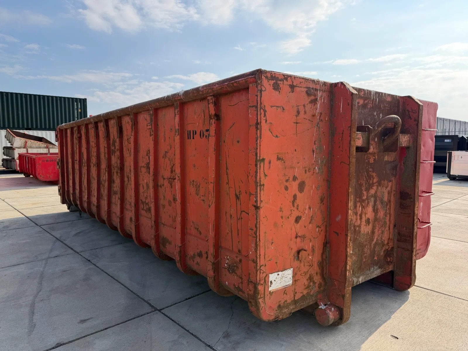 ALL-IN Containers 20m3 container gebruikt (bj 2007)