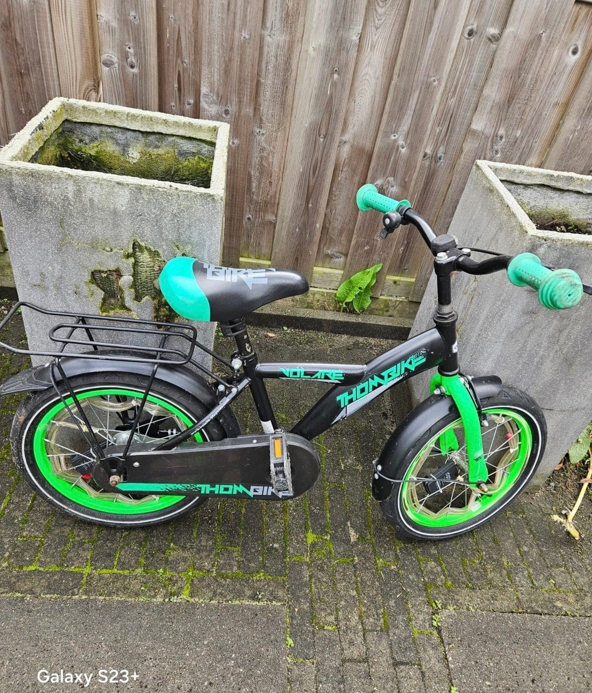 Volare jongensfiets 16 inch, Ophalen, Gebruikt, Terugtraprem, 16 tot 20 inch