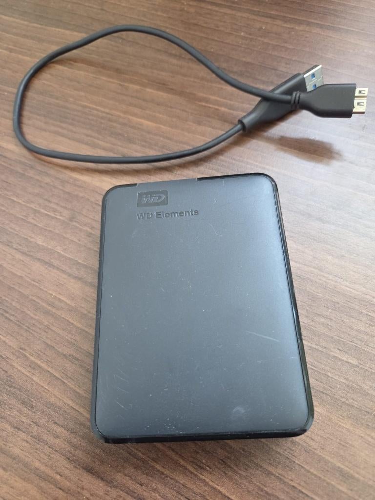WD Elements 4TB HDD Externe harde schijf, HDD, Zo goed als nieuw, Western Digital (WD), Ophalen of Verzenden