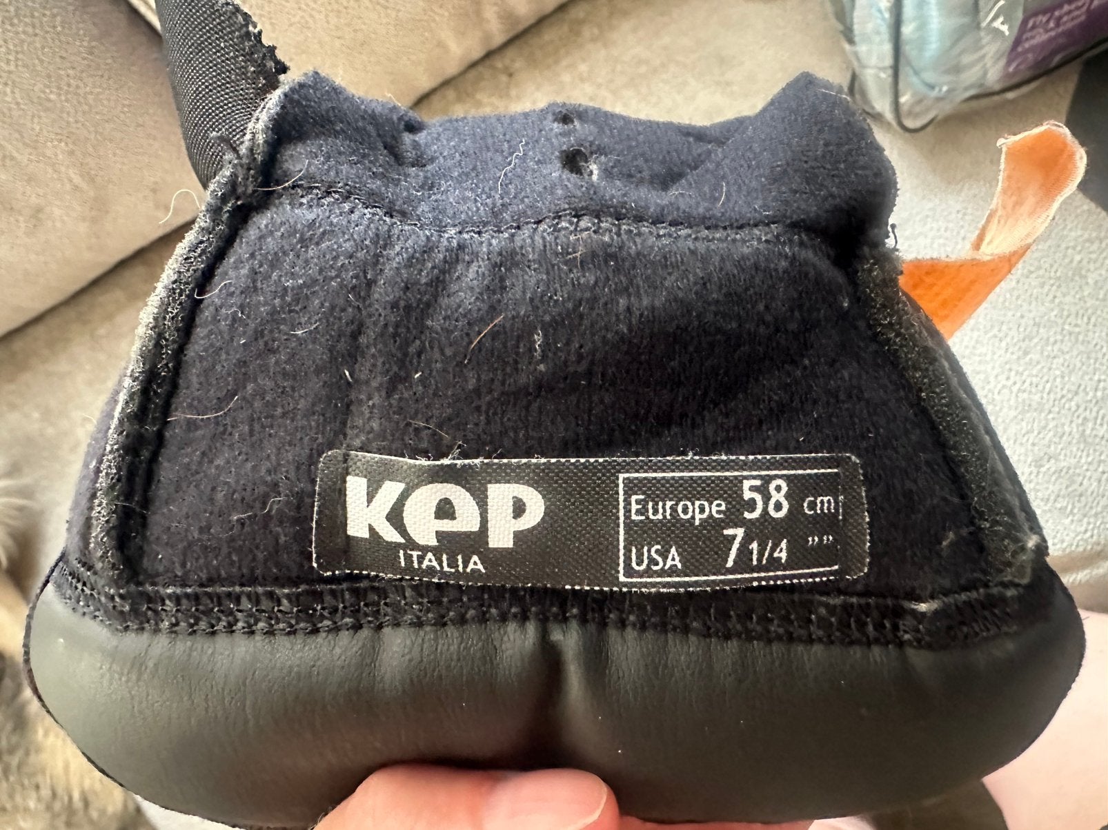 KEP Italia inlage/liner zwart ovaal, Dieren en Toebehoren, Ophalen of Verzenden, Zo goed als nieuw, Dressuur