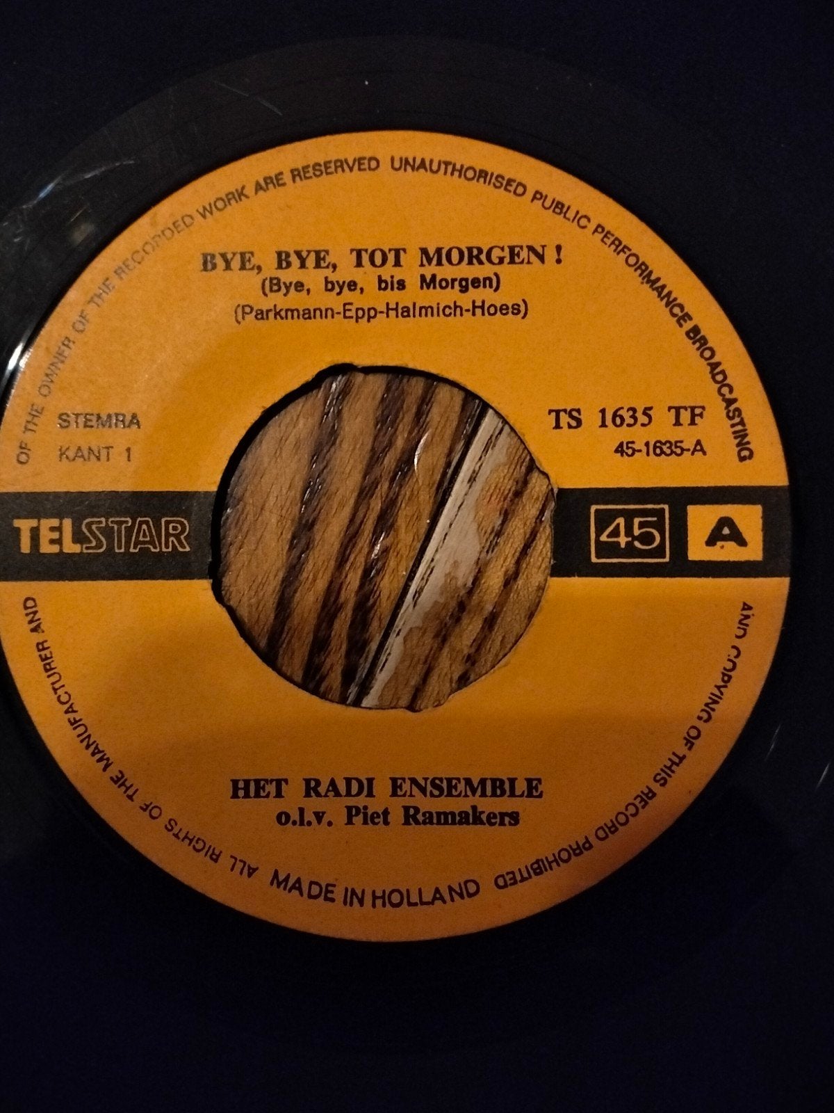 Het radi ensemble, Cd's en Dvd's, Vinyl | Nederlandstalig, Verzenden, Zo goed als nieuw, Overige formaten, Levenslied of Smartlap