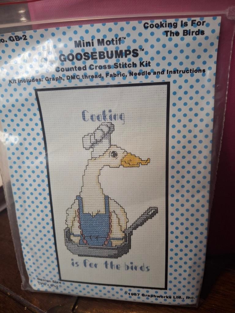 Cooking, Hobby en Vrije tijd, Borduren en Borduurmachines, Ophalen of Verzenden, Nieuw, Borduurpakket