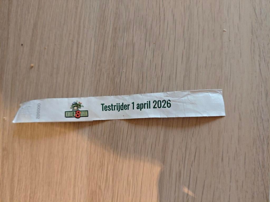 Armbandje kikker8baan testrijder, Ophalen of Verzenden