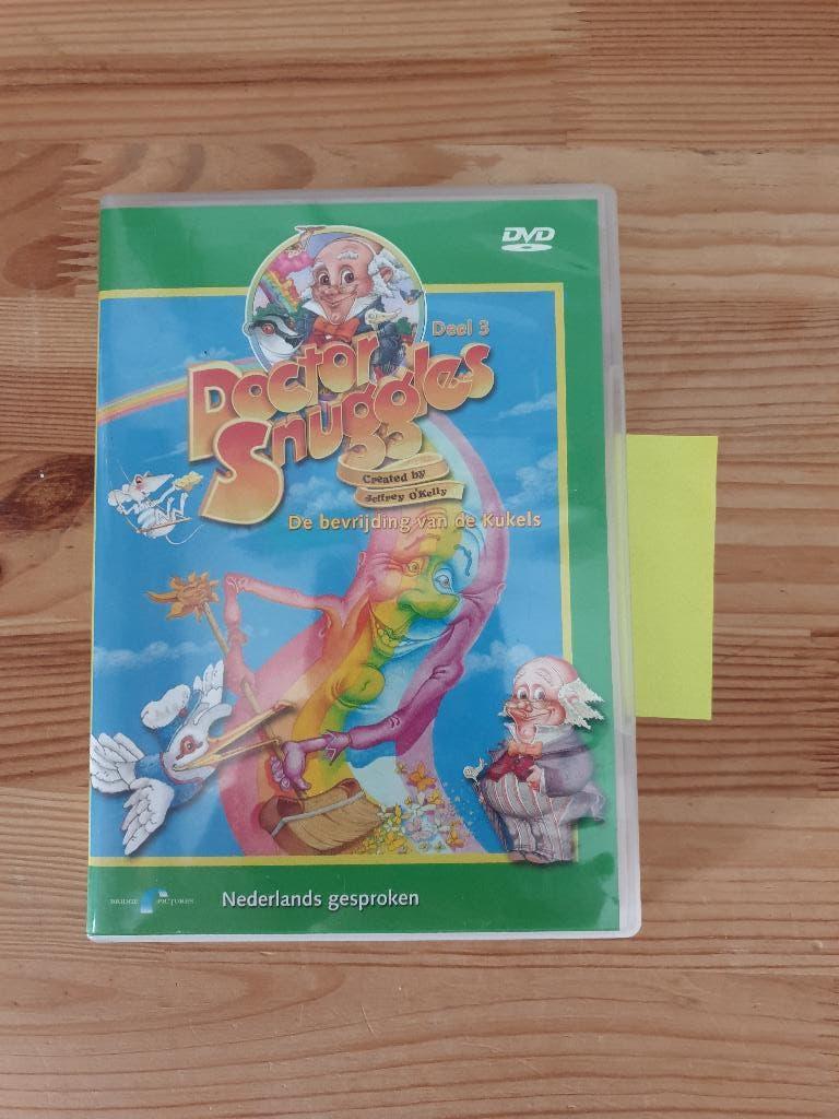DVD- Doctor Snuggles - Deel 3 De Bevrijding van de Kukels, Europees, Gebruikt, Tekenfilm, Alle leeftijden