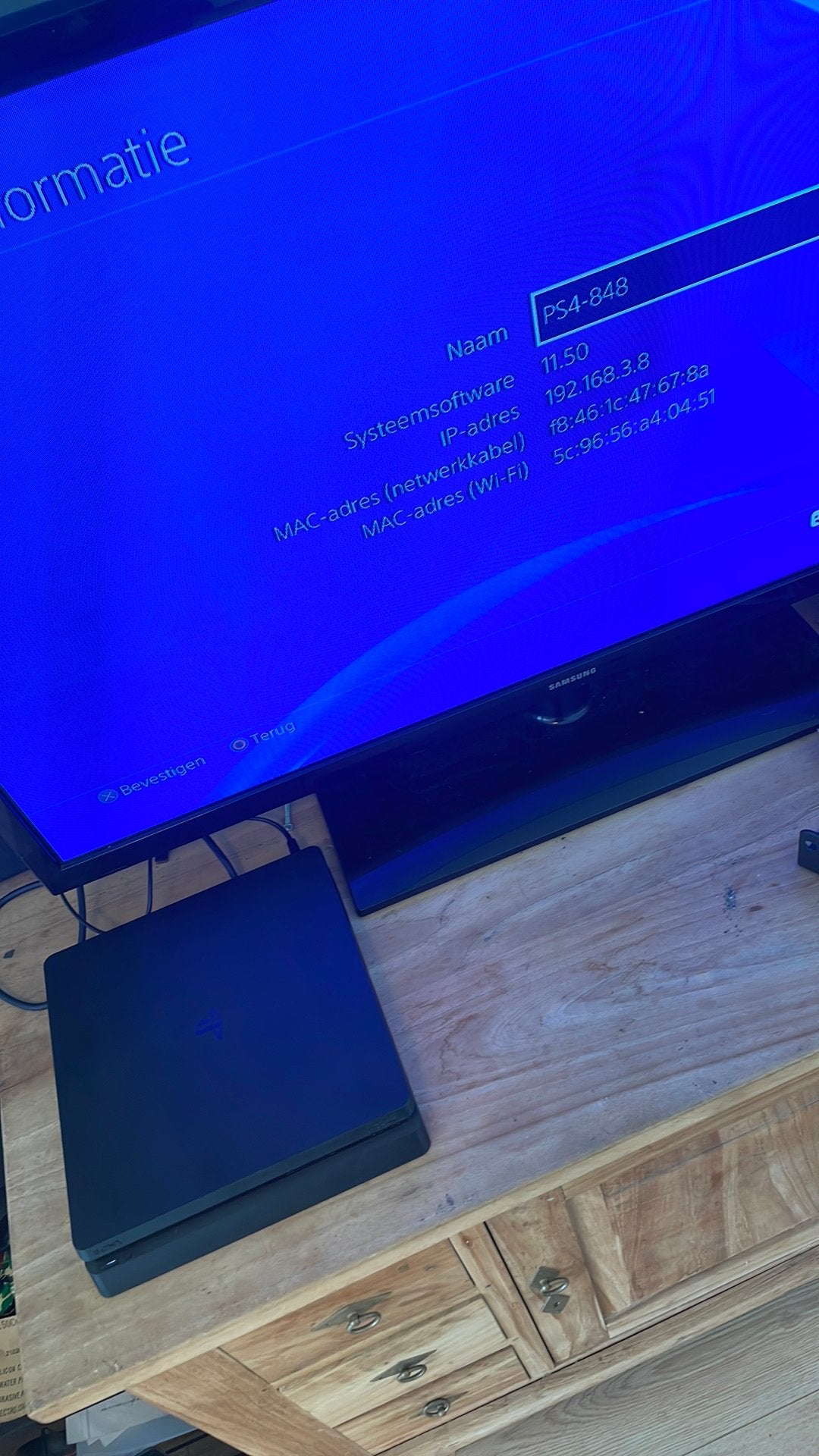 Playstation 4 slim cuh-2016b 500gb fw:11.50, Ophalen of Verzenden, Zo goed als nieuw, Met 1 controller, Slim