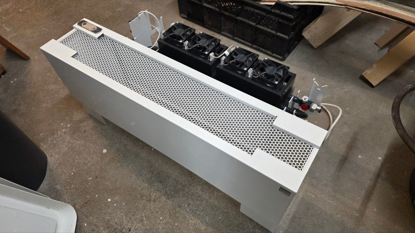Zehnder Stana Neo Low H2O Convector Radiator met Boost Fans, Ophalen, 30 tot 80 cm, Hoog rendement (Hr), Radiator