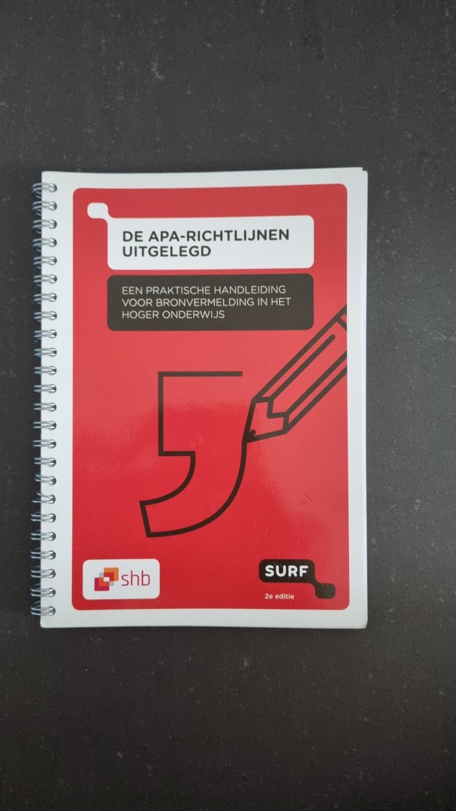 De APA-richtlijnen uitgelegd - 2e editie, Ophalen, Zo goed als nieuw, HBO, SURF