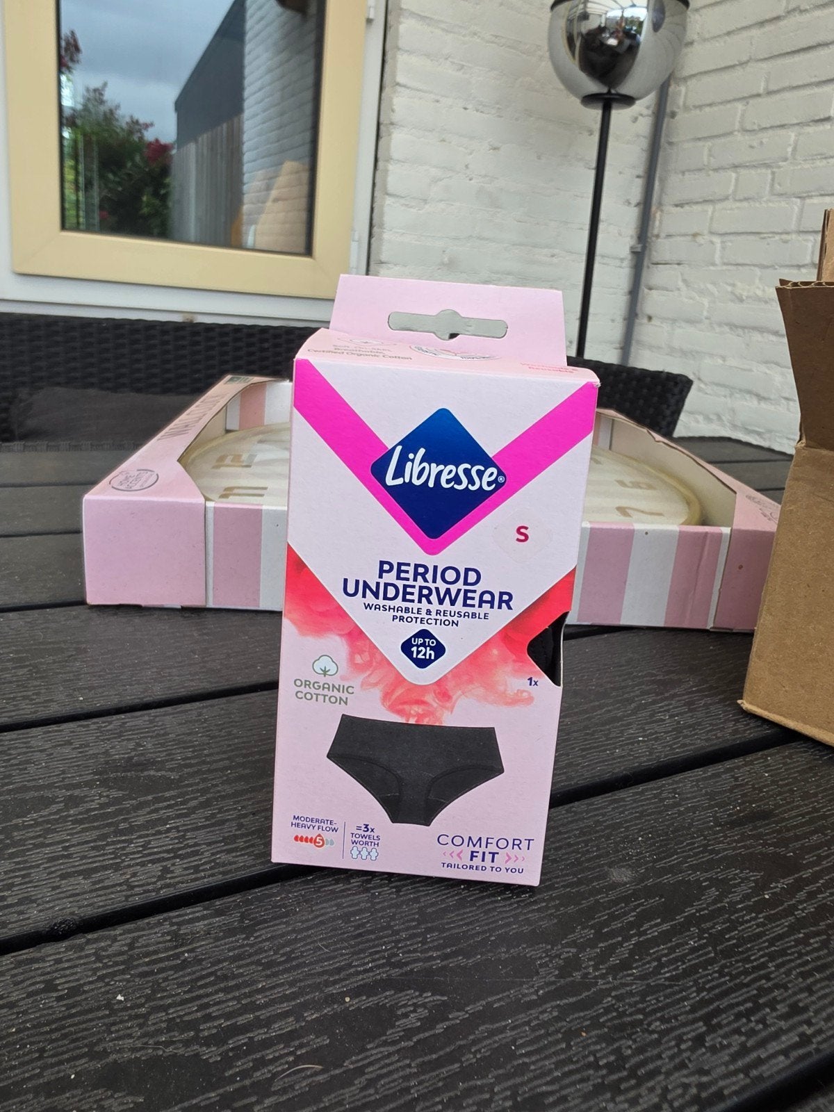libresse menstruatie ondergoed maat s 4 stuks, Ophalen