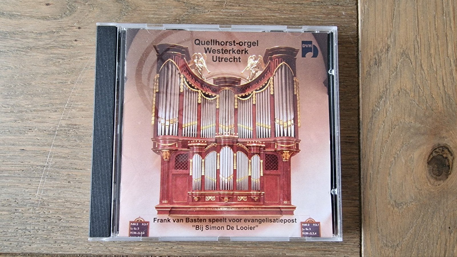 Frank van Basten - Westerkerk Utrecht, Ophalen of Verzenden, Klassieke kerkmuziek, Orgel
