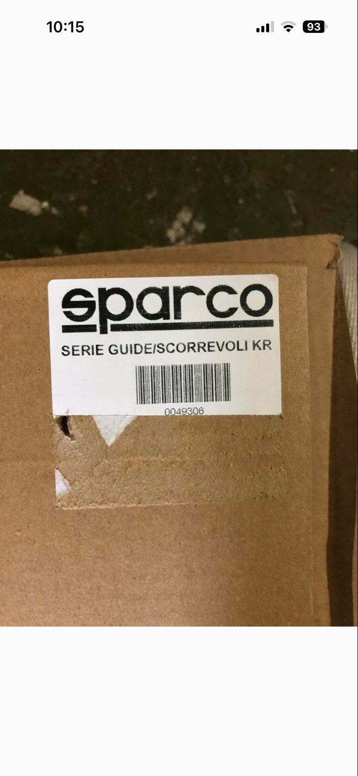 Sparco Serie Guide/Scorrevoli KR - Stoelrails, Auto diversen, Ophalen, Nieuw