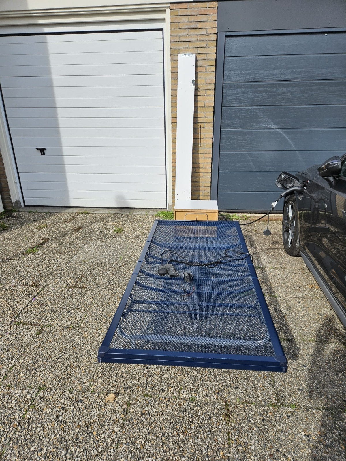 Avek Elektrische spiraalbodem 90x200 (verstelbaar), Huis en Inrichting, Ophalen, 90 cm, Eenpersoons, Blauw