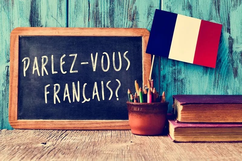 Franse les bij mij of aan huis Moedertaalspreker, Ophalen of Verzenden