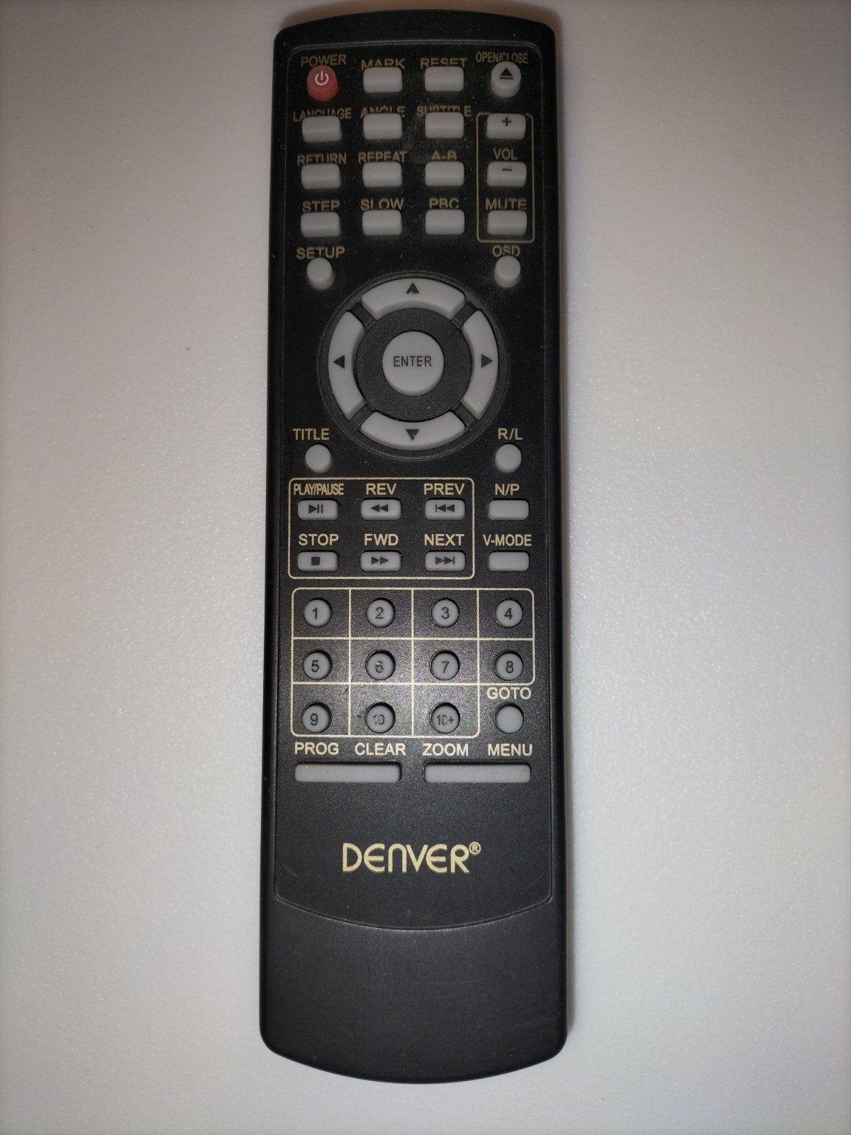 Afstandsbediening Denver DVD-7768 / DVH-7780D, Ophalen of Verzenden, Gebruikt, Origineel, Dvd