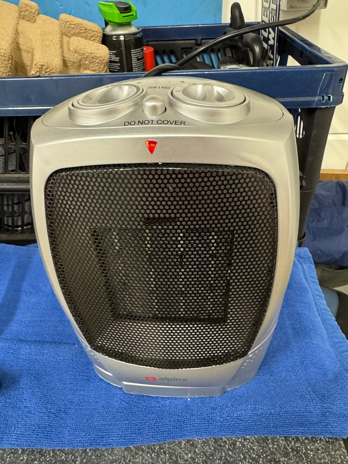 Alpina Keramische Ventilator Kachel - Compact & Efficiënt, Caravans en Kamperen, Kampeeraccessoires, Ophalen of Verzenden, Zo goed als nieuw