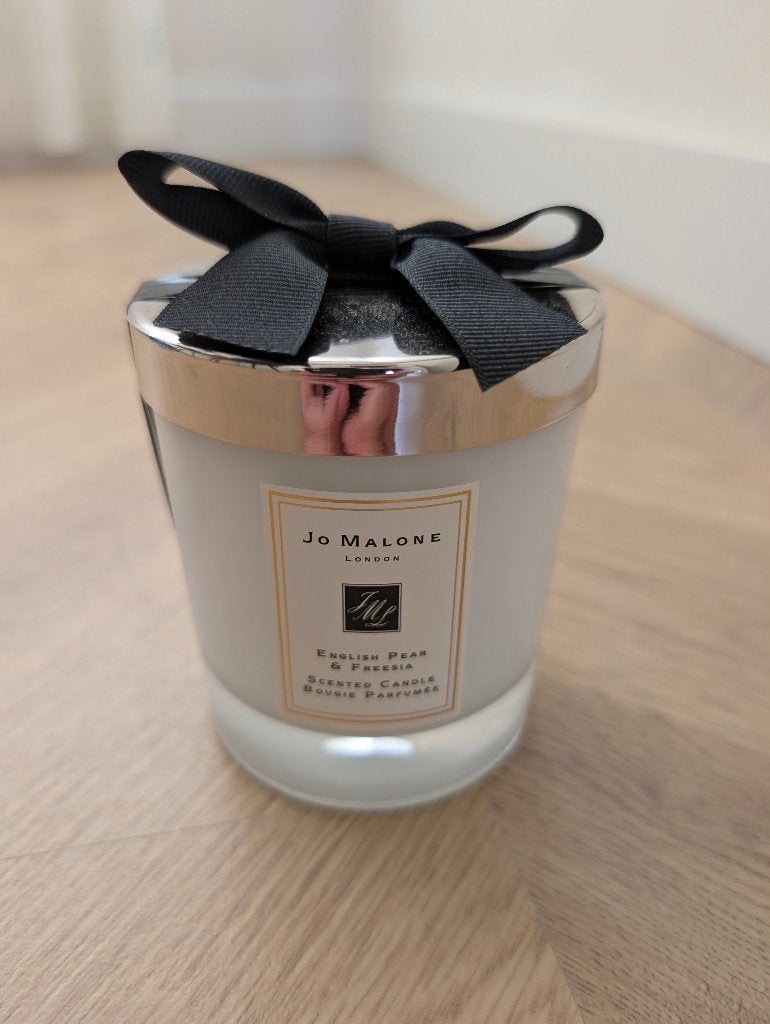 Jo Malone English Pear & Freesia Kaars 200g | Nieuw, Nieuw, Ophalen of Verzenden, Glas, Kaars