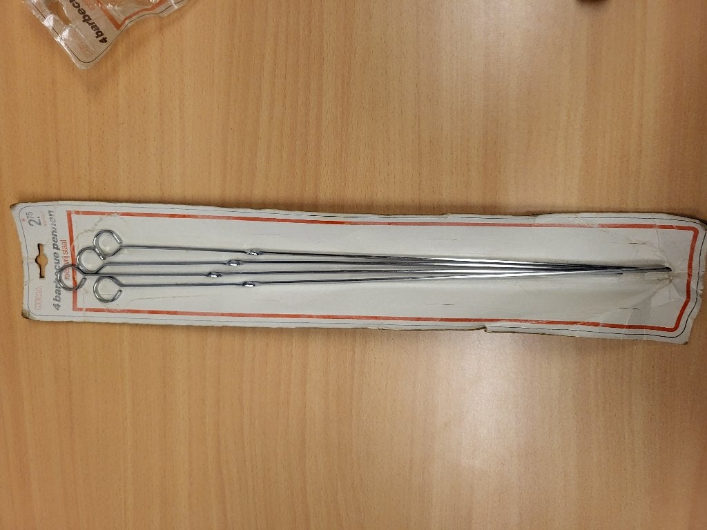 Bbq spiesen. 4 X.                 Nieuw., Ophalen of Verzenden, Nieuw