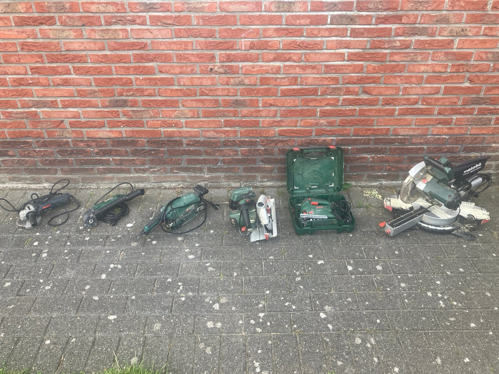 Diverse Elektrische Gereedschappen: Zagen, Slijpers, Schuur, Ophalen, Gebruikt, Overige typen, 30 tot 70 mm