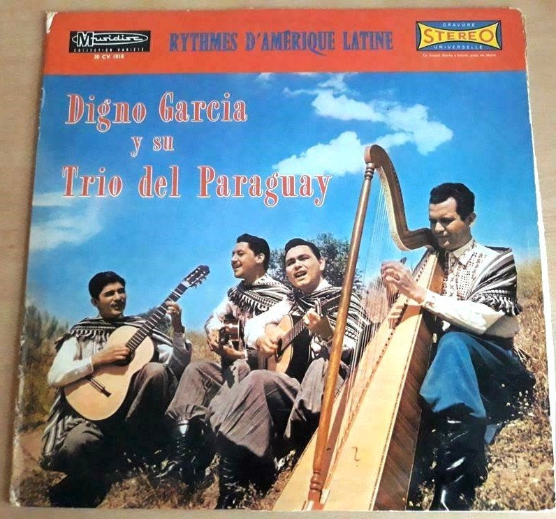 Digno Garcia & Trio Del Paraguay ‎–Rythmes d'Amerique Latine, LP, Ophalen of Verzenden, Zo goed als nieuw, Latijns-Amerikaans