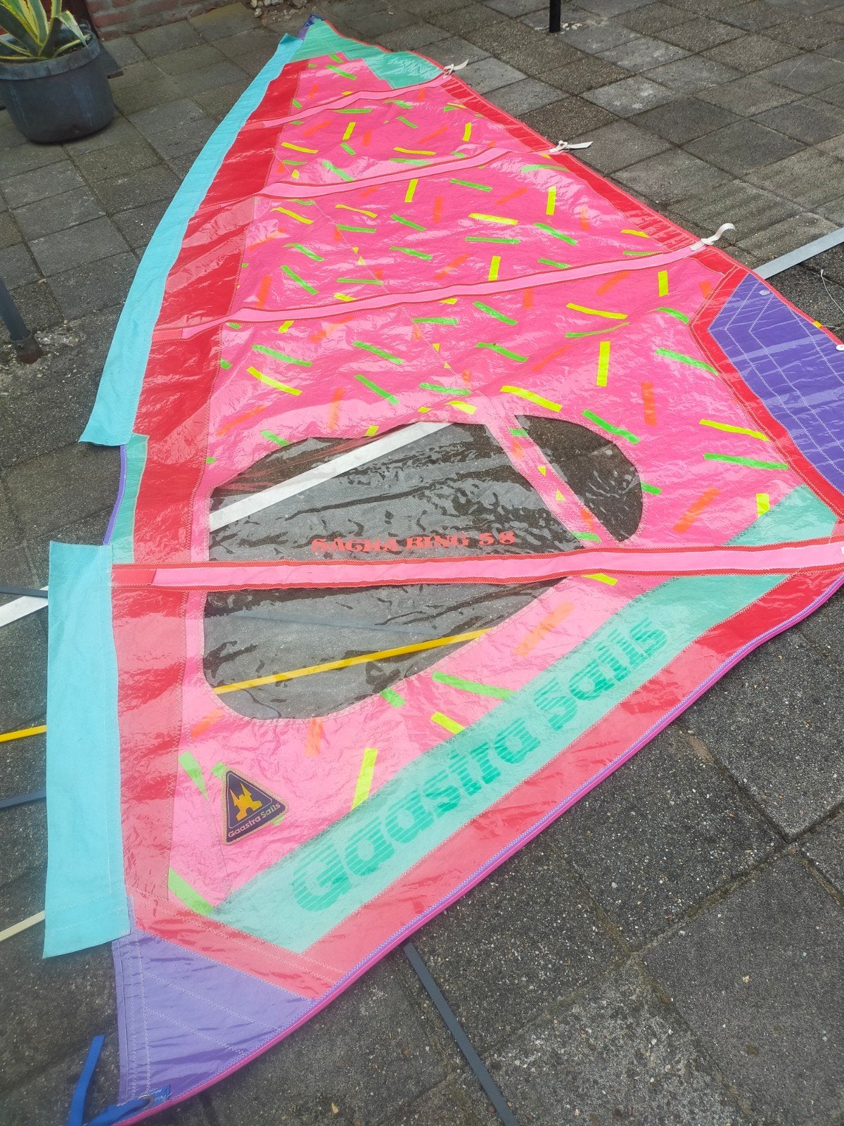 Windsurfzeilen:, Ophalen