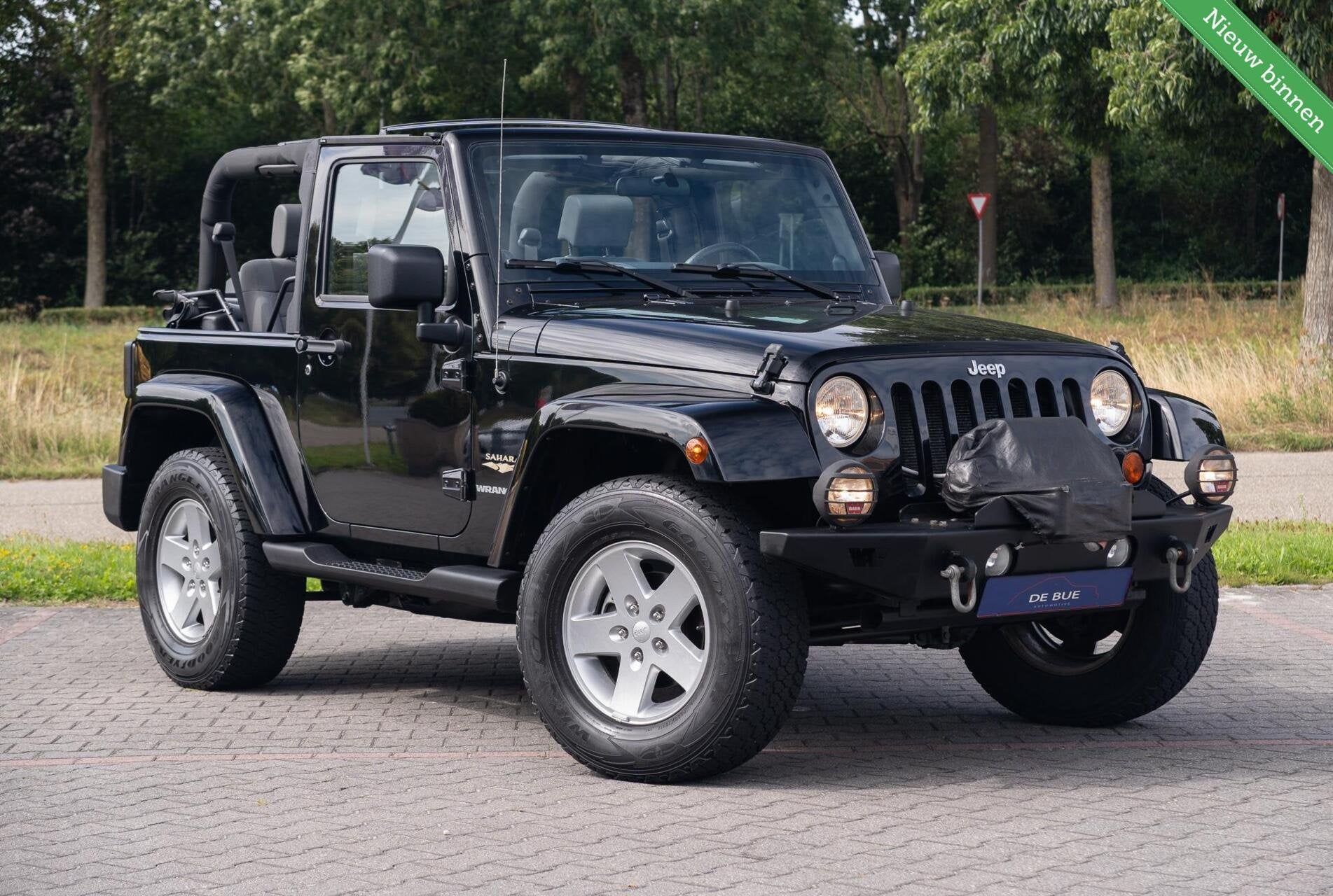 Jeep Wrangler 3.8 Sahara Automaat|Cabrio|Org NL NAP|2 Eig.|A, Auto's, Jeep, Dealer onderhouden, Gebruikt, 1715 kg, 2000 kg