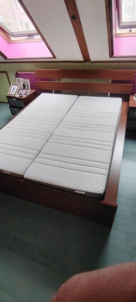 2 persoonsbed, Ophalen, Gebruikt, 65 cm of meer