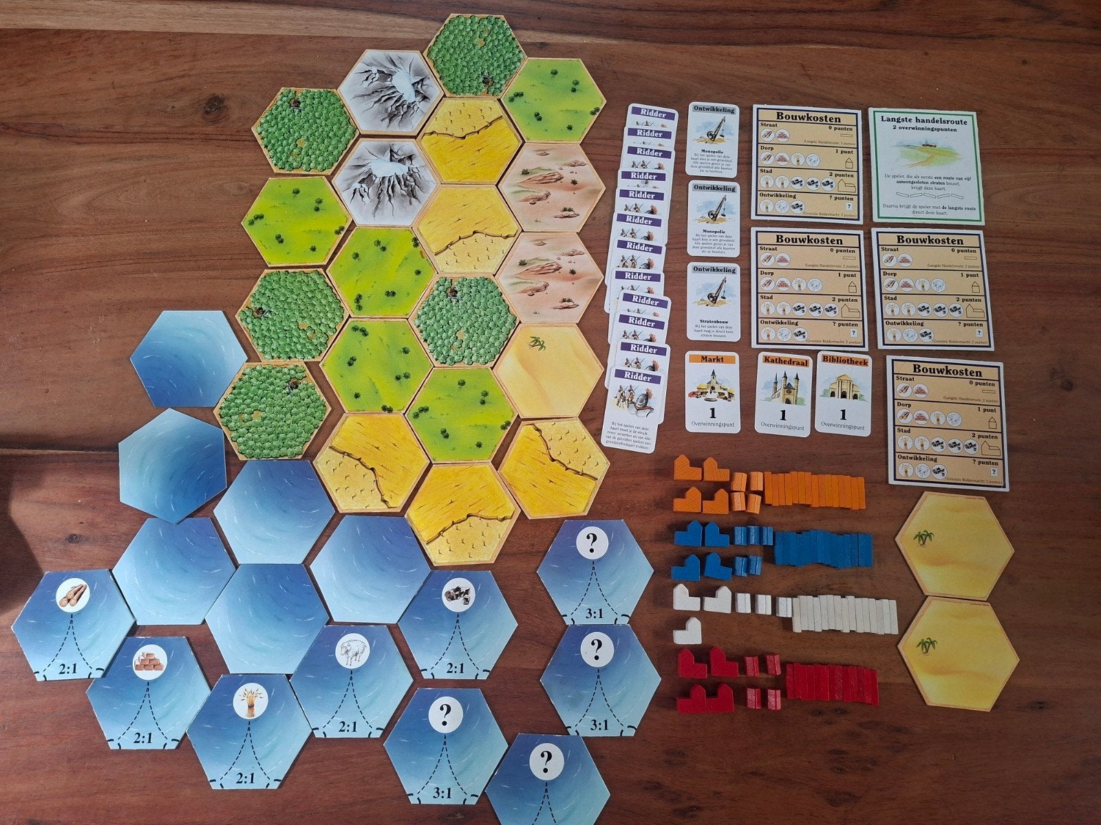 losse onderdelen kolonisten van catan 30 cent p.s., Ophalen of Verzenden, Nieuw