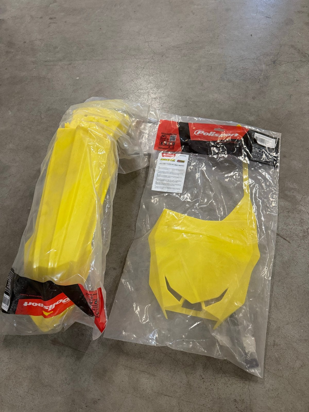 Polisport nummerplaat Suzuki RM125/250 (01-08) restyling kit, Ophalen of Verzenden, Nieuw