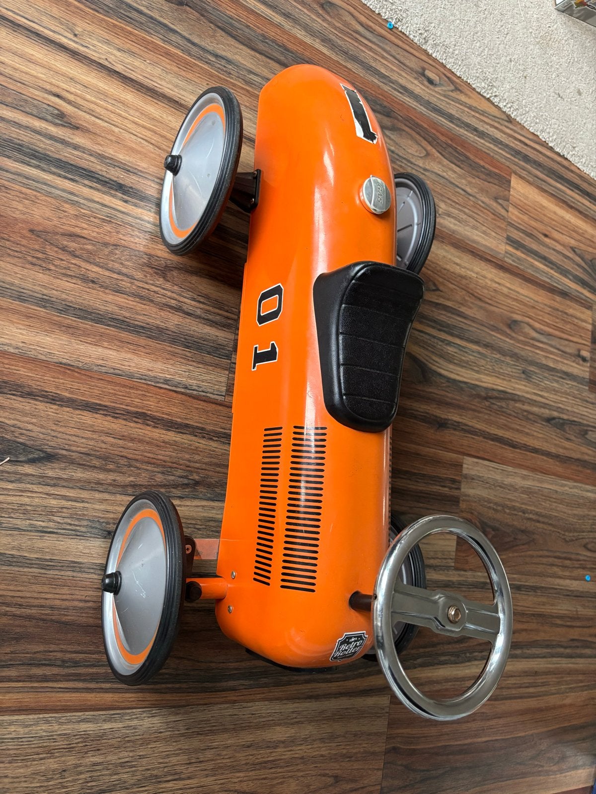 Retro Roller Loopauto Oranje, Ophalen, Zo goed als nieuw