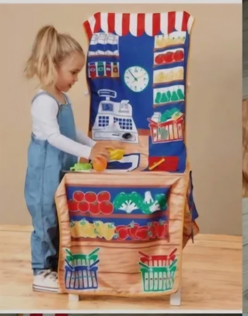 Speelgoed marktkraam voor kinderen, Ophalen of Verzenden, Zo goed als nieuw, Jongen of Meisje