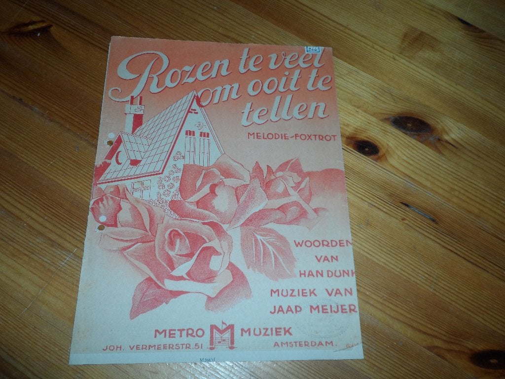 Rozen te veel om ooit te tellen - jaap meyer / han dunk, Gebruikt, Gitaar, Ophalen of Verzenden, Artiest of Componist