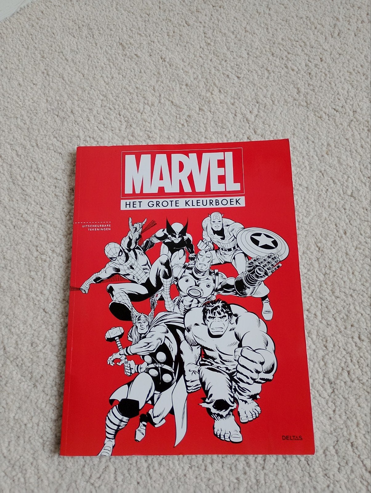 NIEUW Marvel Het grote kleurboek Mooi Schoon Ongebruikt Top, Ophalen