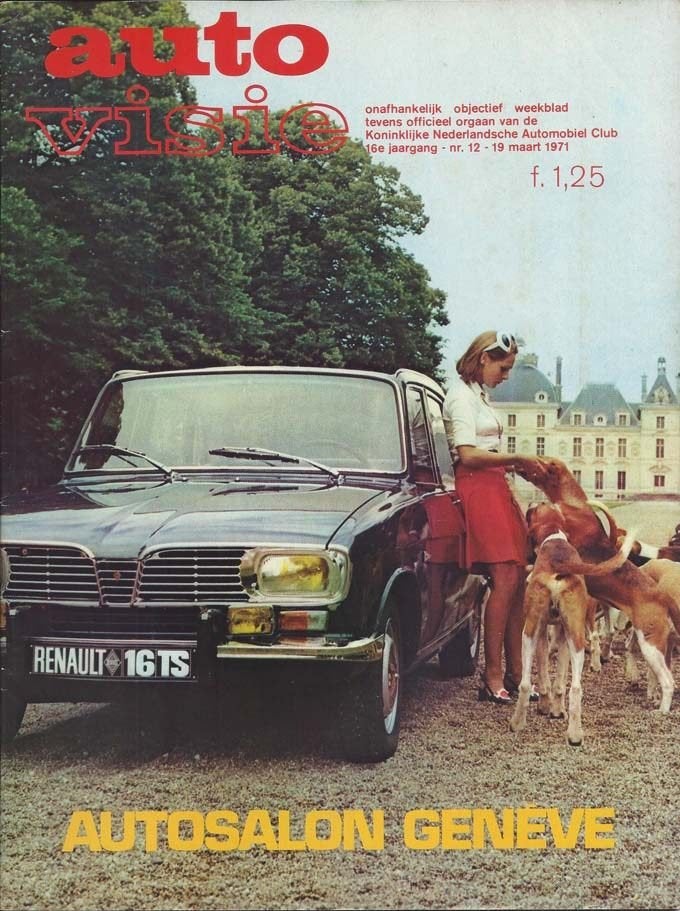 Autovisie 12 1971 : Mercedes Benz 280 SE Coupe - Stratos, Ophalen of Verzenden, Gelezen, Algemeen