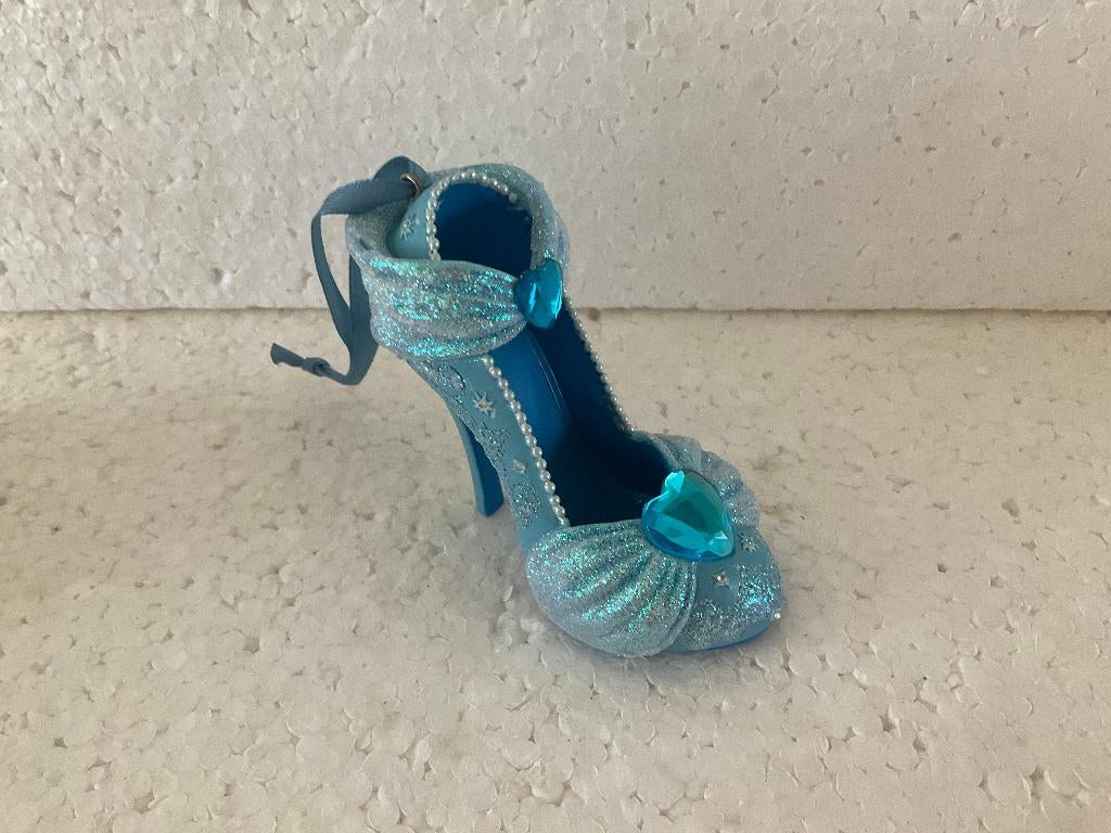 Disney ornament -schoentje van assepoester, Ophalen of Verzenden, Assepoester of Belle, Zo goed als nieuw, Beeldje of Figuurtje