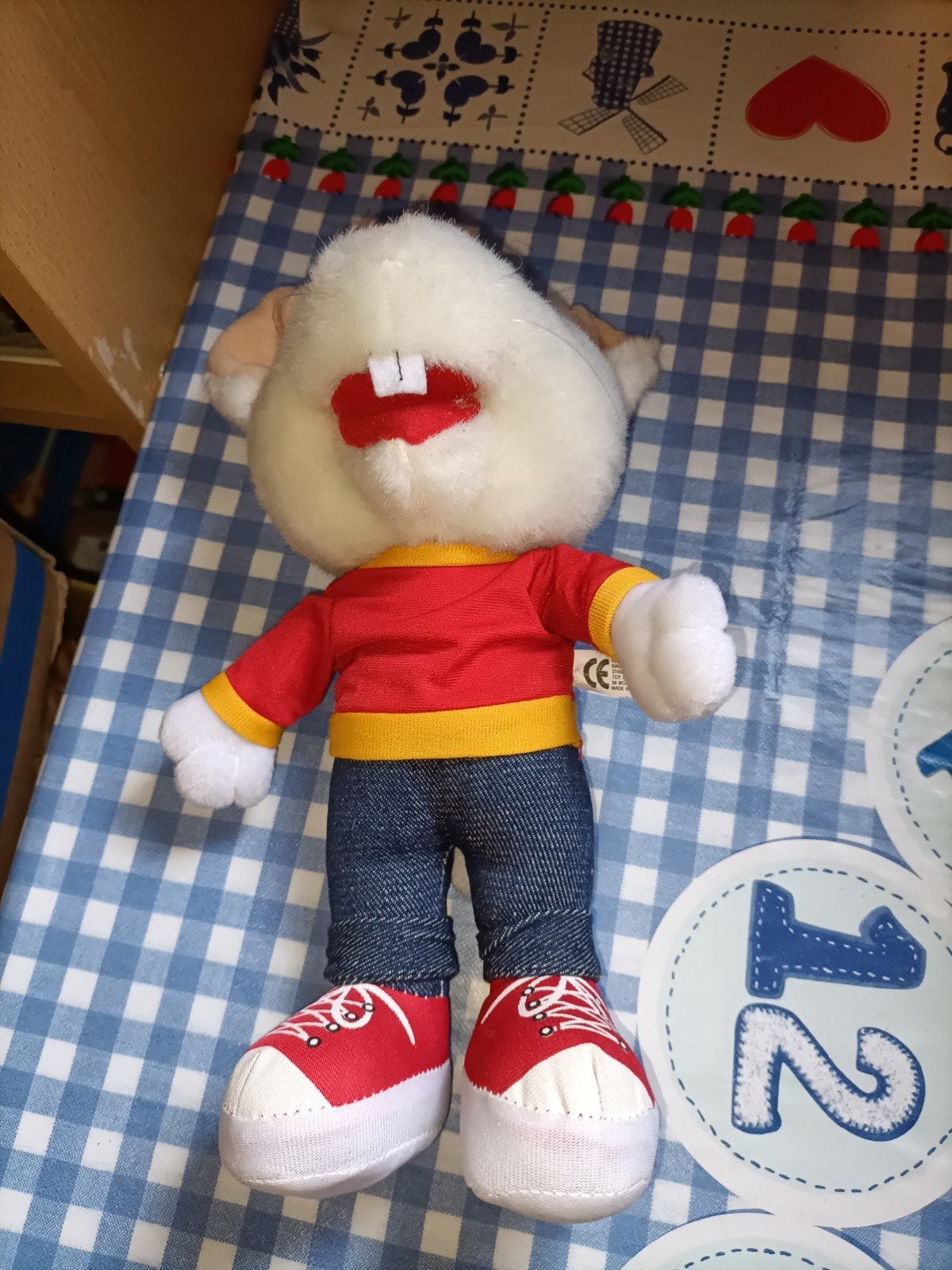 Stuart Little muis knuffel van Boek E. B. White  30 cm, Ophalen of Verzenden, Zo goed als nieuw, Overige typen