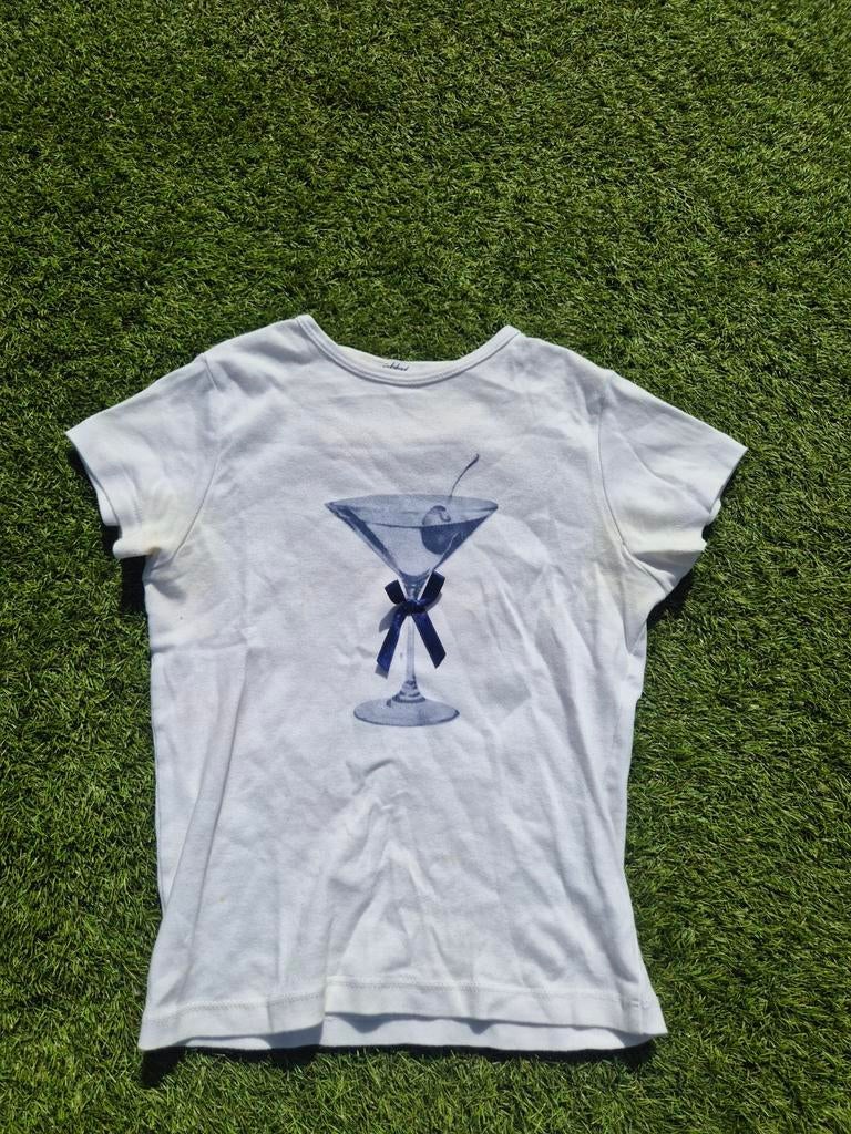 Shirt maat xs, Wit, Ophalen of Verzenden, Zo goed als nieuw, Korte mouw