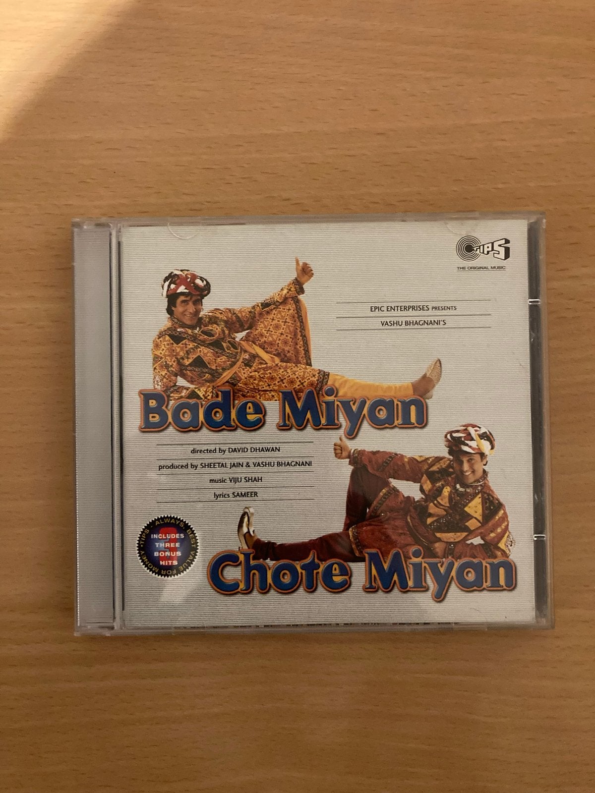 Bade Miyan Chote Miyan - Originele Soundtrack CD, Cd's en Dvd's, Gebruikt, Met bonustracks, Verzenden, Indiaas
